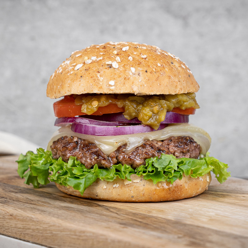 Loaded Burger on Health Knead